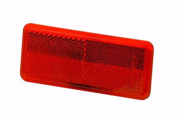 Reflex röd 110x45 mm självhäftande