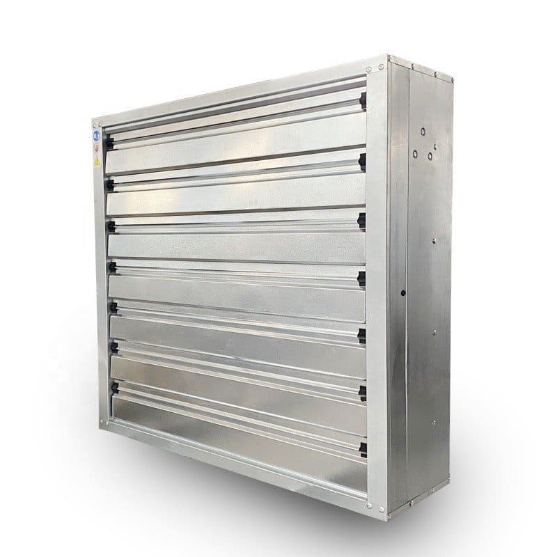 Väggfläkt Industri Remdriven 80-138 cm, 21000-44500m³/h, 400V 3-Fas, Galvaniserat Stål, BestFan (Storlek (mm) : 1060x1060x350) - 7