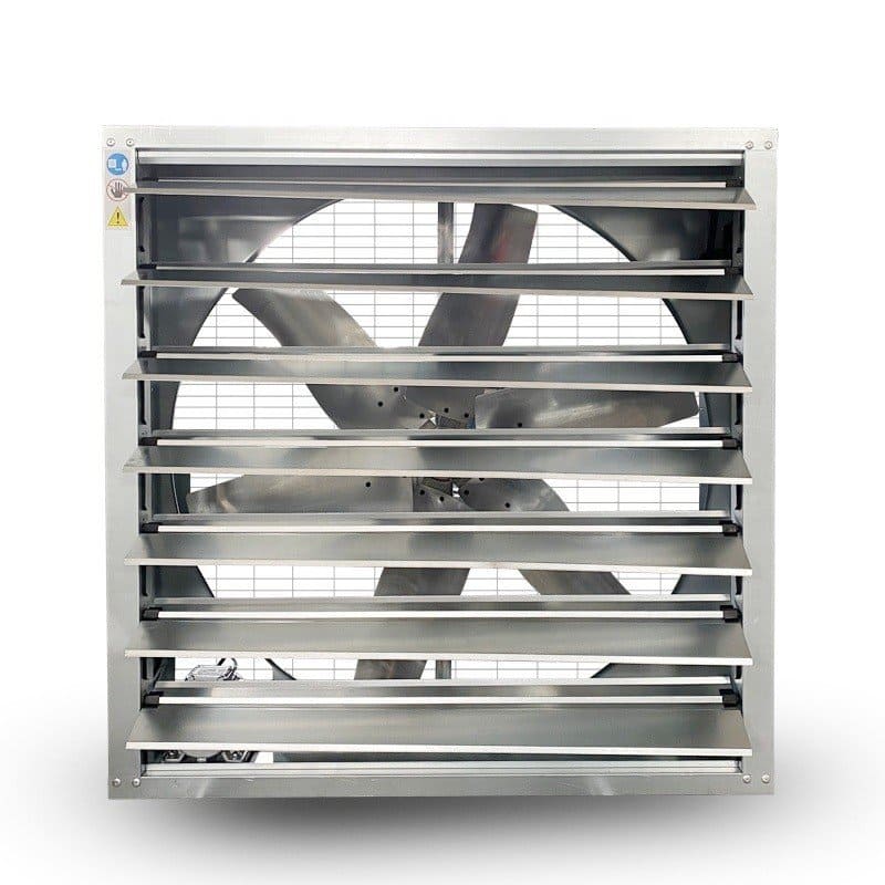 Väggfläkt Industri Remdriven 80-138 cm, 21000-44500m³/h, 400V 3-Fas, Galvaniserat Stål, BestFan (Storlek (mm) : 1060x1060x350) - 3