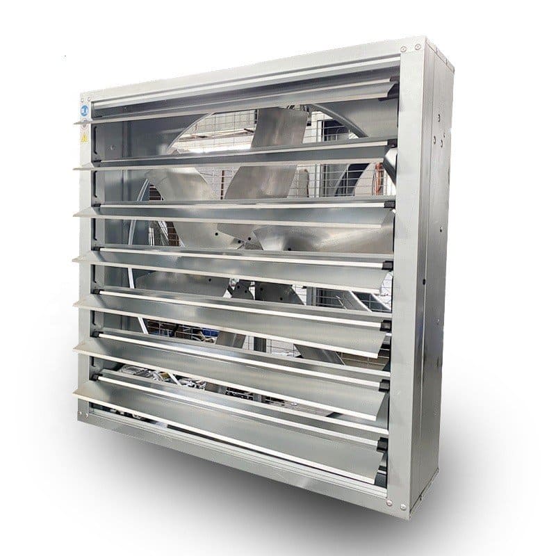 Väggfläkt Industri Remdriven 80-138 cm, 21000-44500m³/h, 400V 3-Fas, Galvaniserat Stål, BestFan (Storlek (mm) : 1060x1060x350)