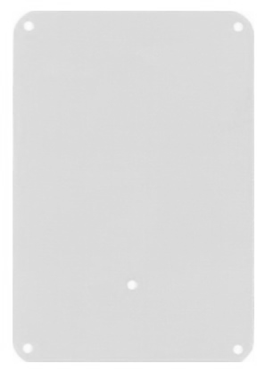 Reflex vit 110x75 mm aluminium