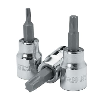 Bitshylsa TORX OTW 1/4 TT8-TT40, STANLEY (Torx storlek (T) : T20)