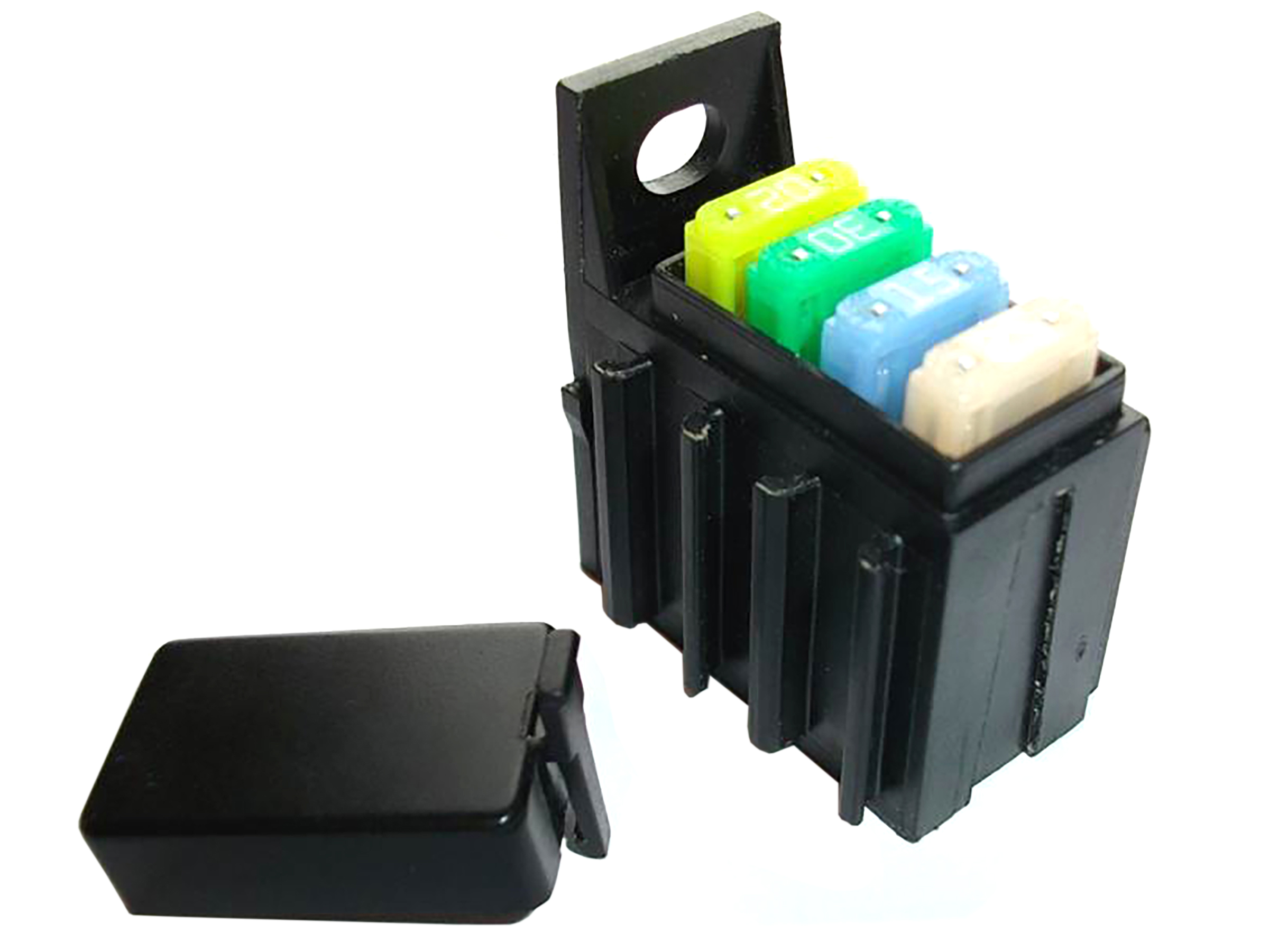 Flatsäkringsdosa Mini 4-pol - 4