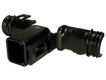 DT Backshell 180 2-pol hane för PVC-slang