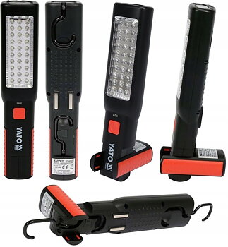 Uppladdningsbar Arbetslampa 100LM 1800mAh, YATO