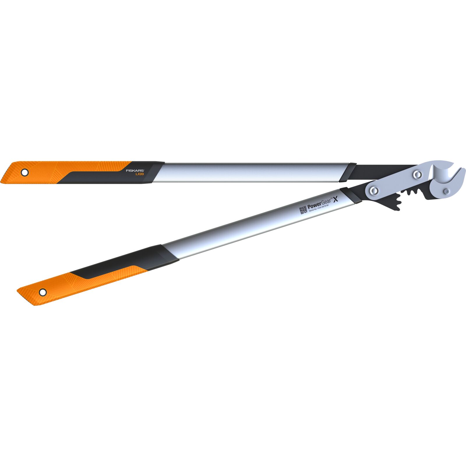Grensax 80 cm PowerGear x (L) med utväxkling, Fiskars