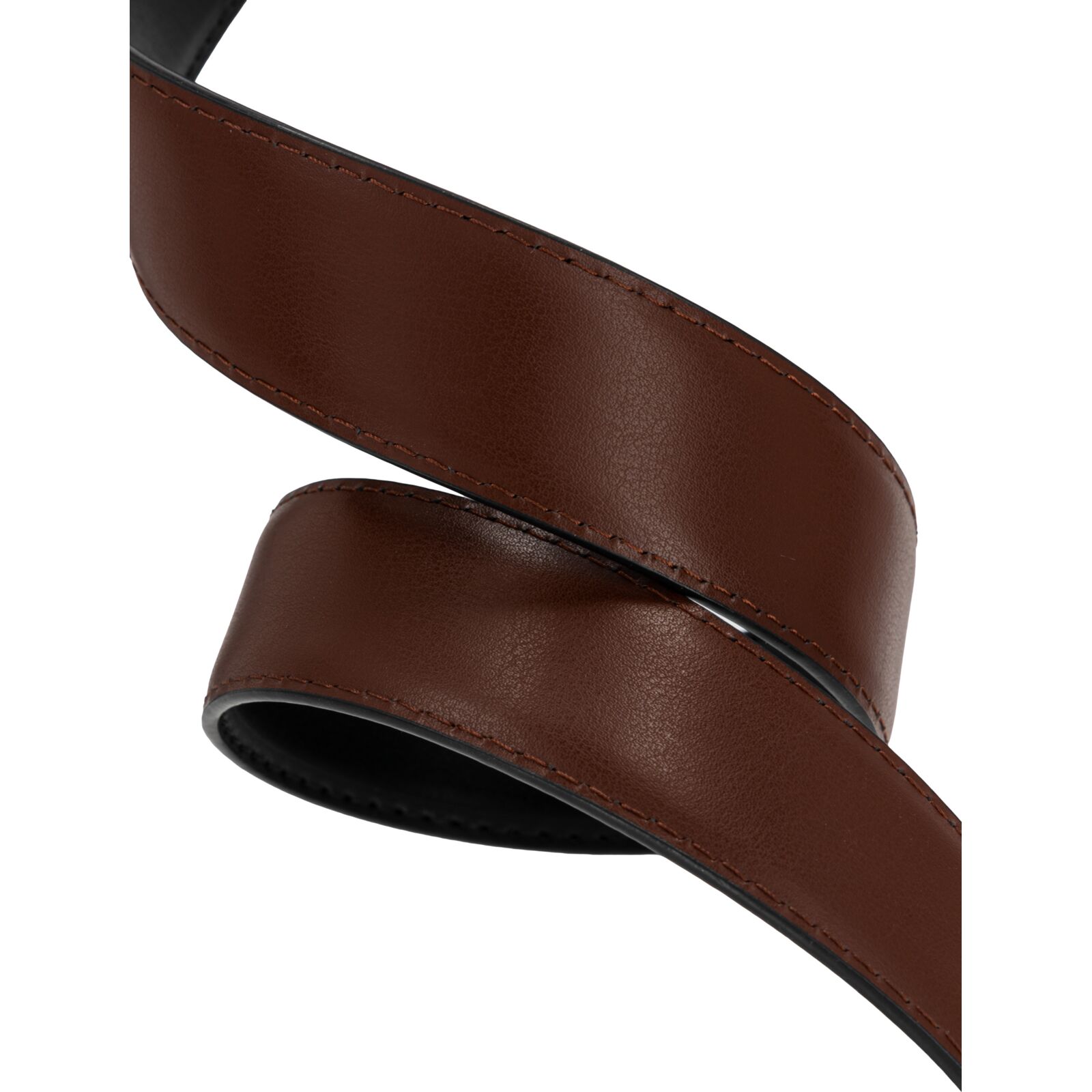 LahtiPro Belt for Trousers, Leather, 2-Sided, Black-Brown, 100 cm, LAHTI - 6