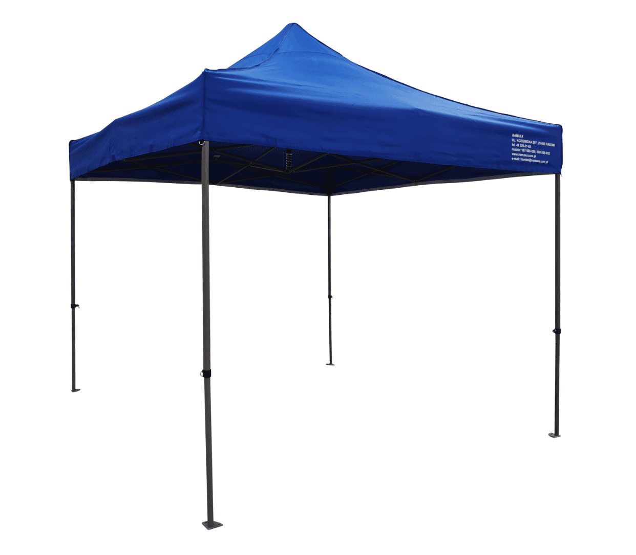 Popup tält 2 x 3m proffstält, HEX 35 mm, 3 eller 4 väggar, stabil och tålig, olika färger, Namaxa (Tältväggar : 3 väggar, utan framvägg) - 3
