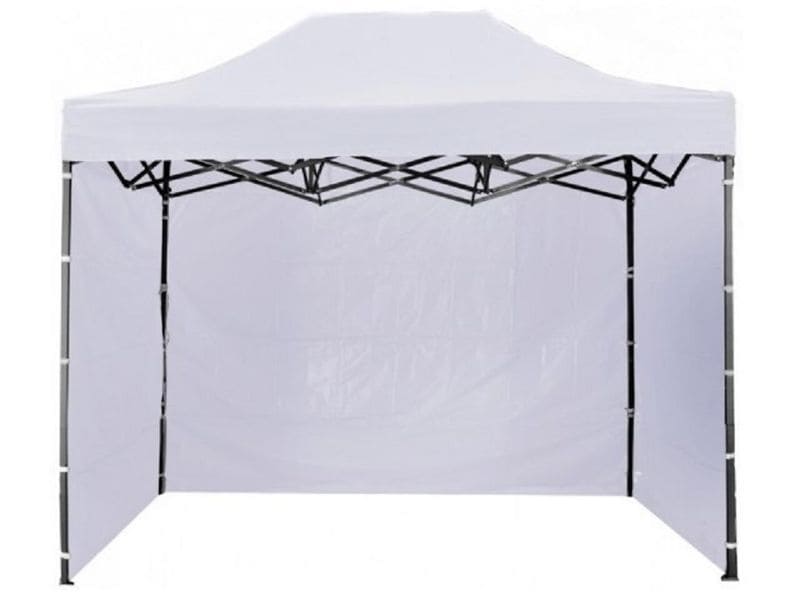 NAMAXA Popup Tält 3 x 4.5m, olika färger, lätt poch stabil, 3 eller 4 väggar, Namxa (Tältväggar : 3 väggar, utan framvägg) - 5