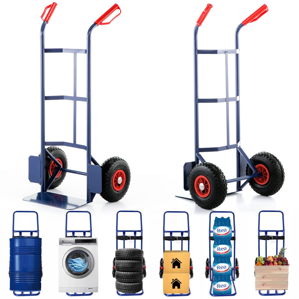 Pirra 200 kg, lätt magasinkärra, transportkärra, HiGHER - 5