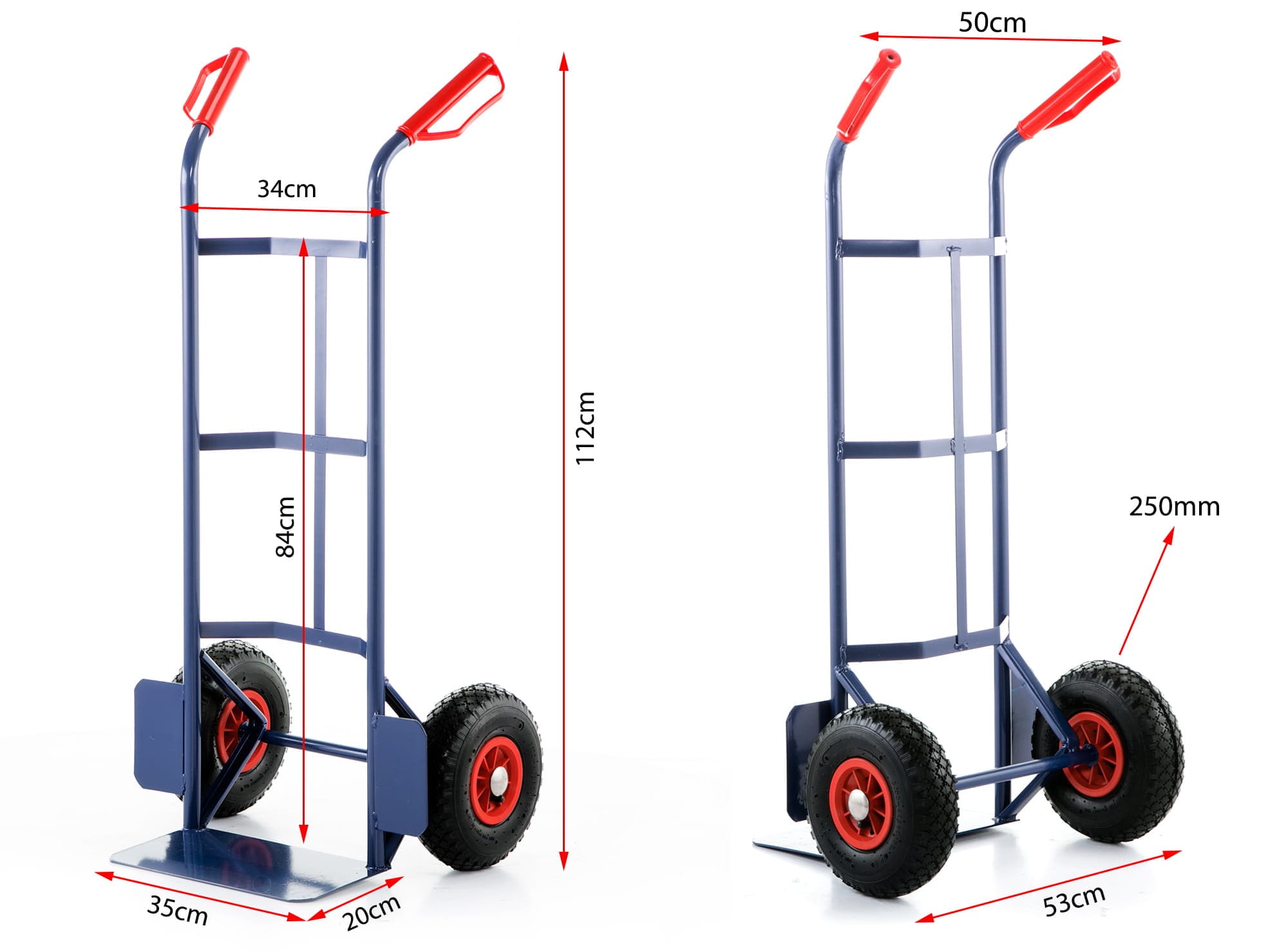 Pirra 200 kg, lätt magasinkärra, transportkärra, HiGHER - 2