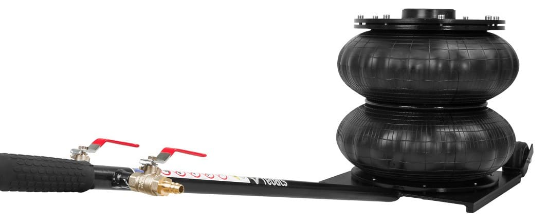 Övriga4 8T Pneumatisk Luftdomkraft, Professionell domkraft, höjd 150-400 mm, Redats - 7