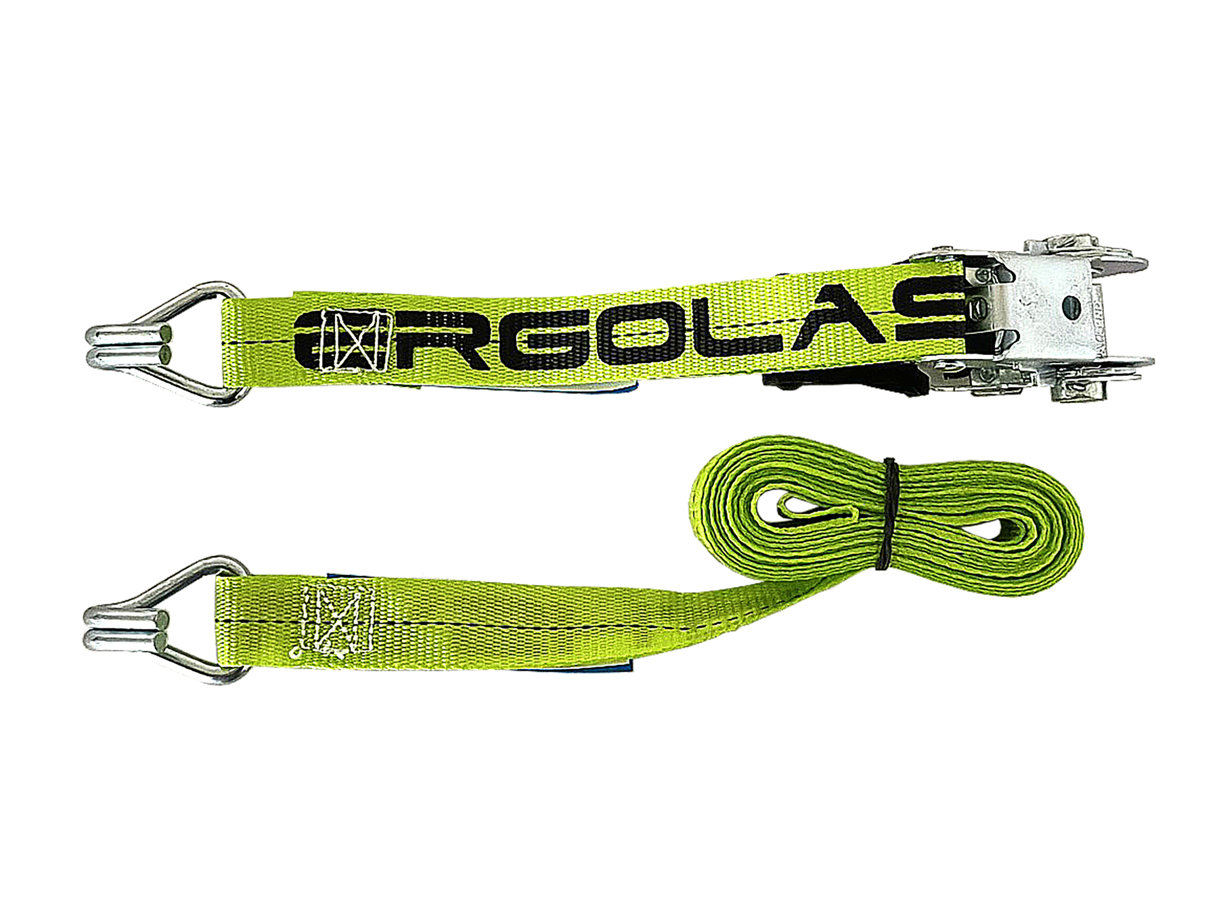 Ergolash spännband sats 2-delad  0,2m och 3,8m/25mm/0,5t – 10 st - 4