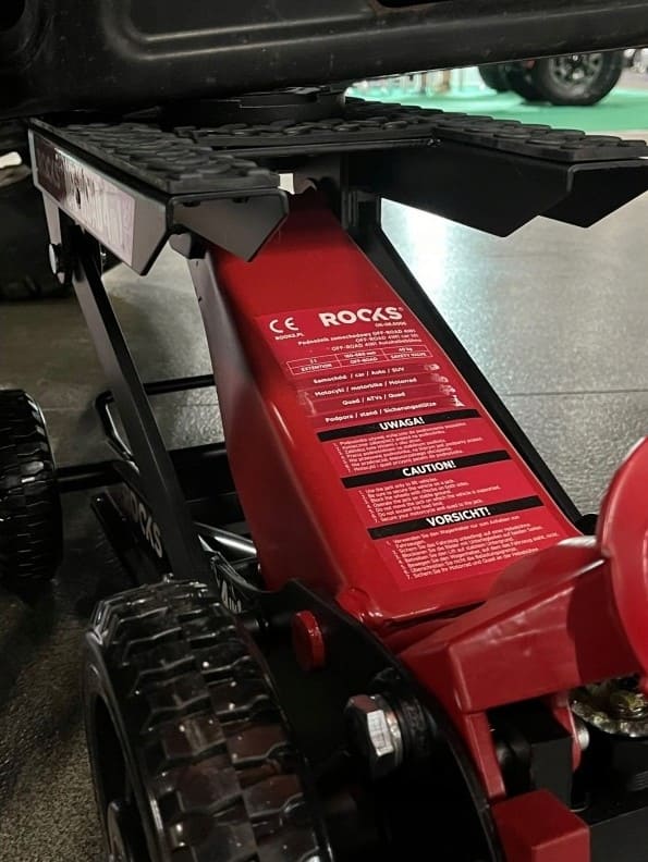 Hydraulisk Domkraft 2,5 Ton 4-i-1 Offroad 188–660 mm Terränghjul, Rooks - 14