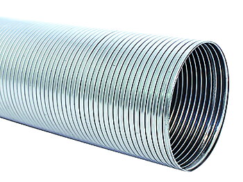 Rostfritt flexrör D2S+ ø 88,9 mm, 1000 mm