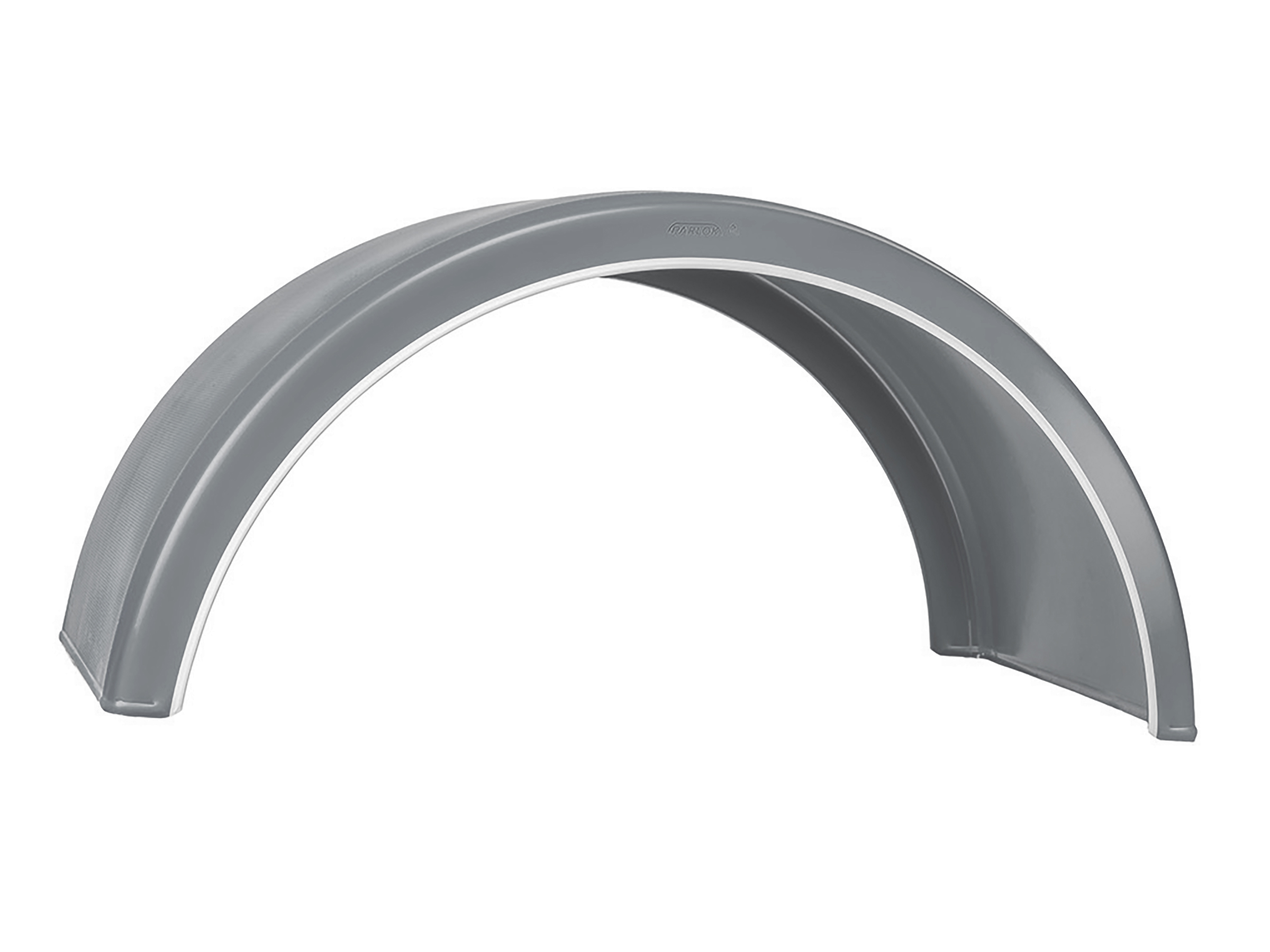Skärm Parlok Silver 595x1700 mm RAL 9022 WL