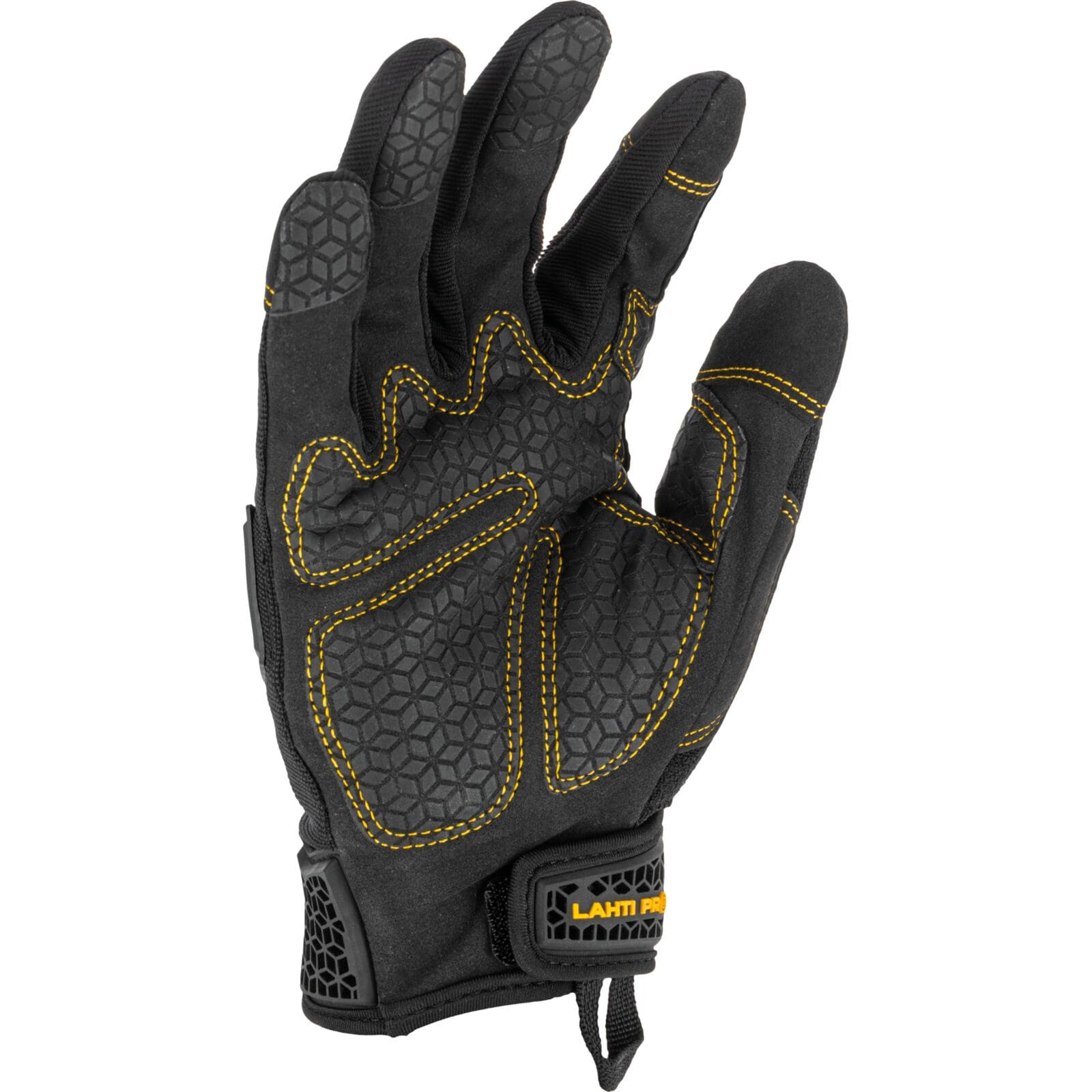 LahtiPro Arbetshandskar, touch, silikongr epp, stötskydd, 4 storlekar, LAHTI PRO (Handskestorlek : 9 [L] Handlängd 19,2cm Omkrets 22,9cm) - 5