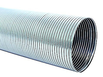 Rostfritt flexrör D2S+ ø 77,1 mm, 1000 mm