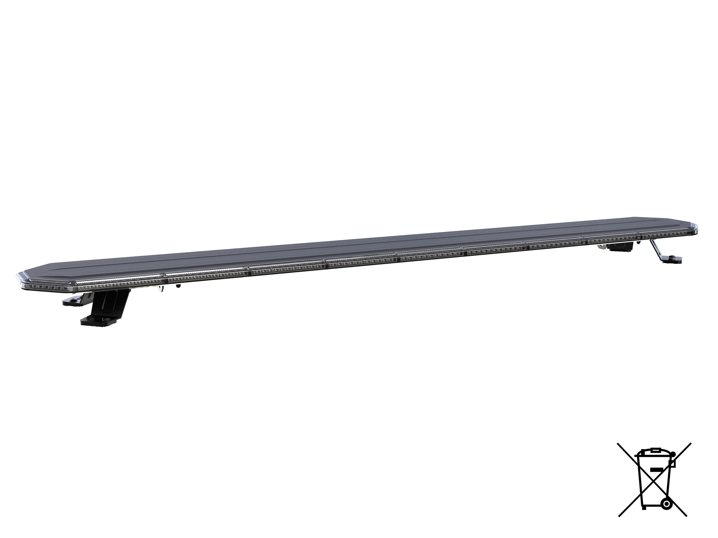 BriodLights Horizon LED varningsljusramp 60” (1528 mm) – 5 st - 2