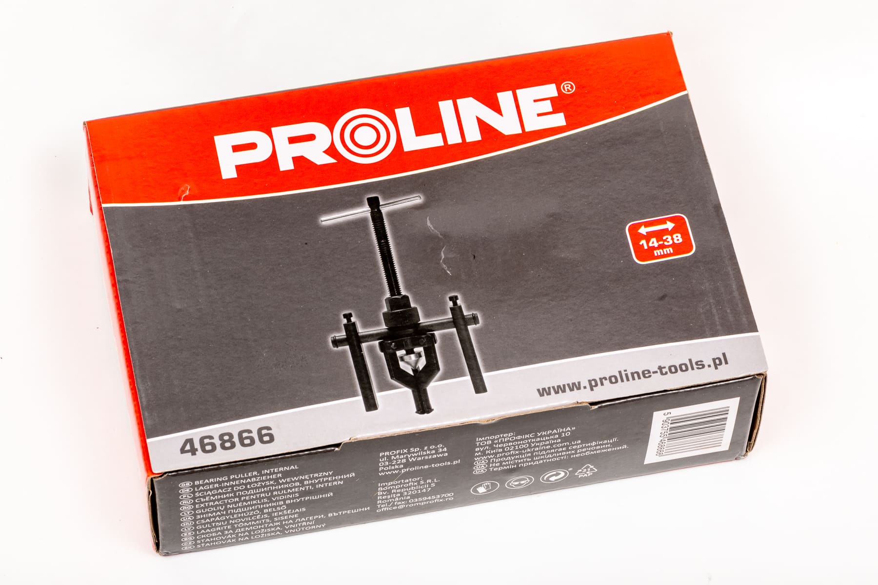 PROLINE TOOLS Cigacz för Oysk Inre 14-38 mm, Proline - 3