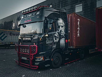 Solskydd 35 cm för Scania NG