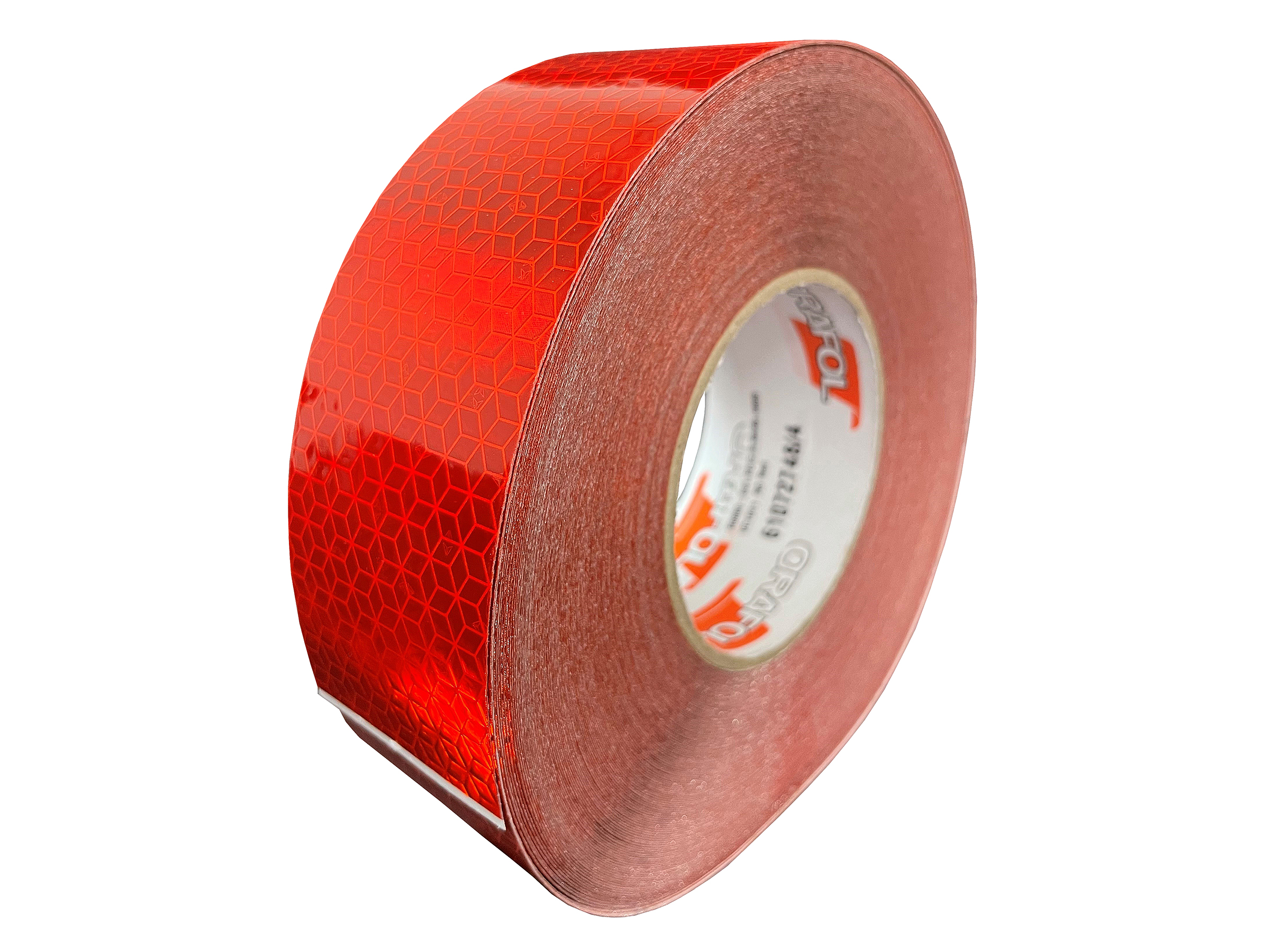ECE104 tejp fast röd 50 mm x 50 m - 2