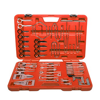 PROLINE TOOLS Sats med specialverktyg för demontering av bilstereo 52st, Proline