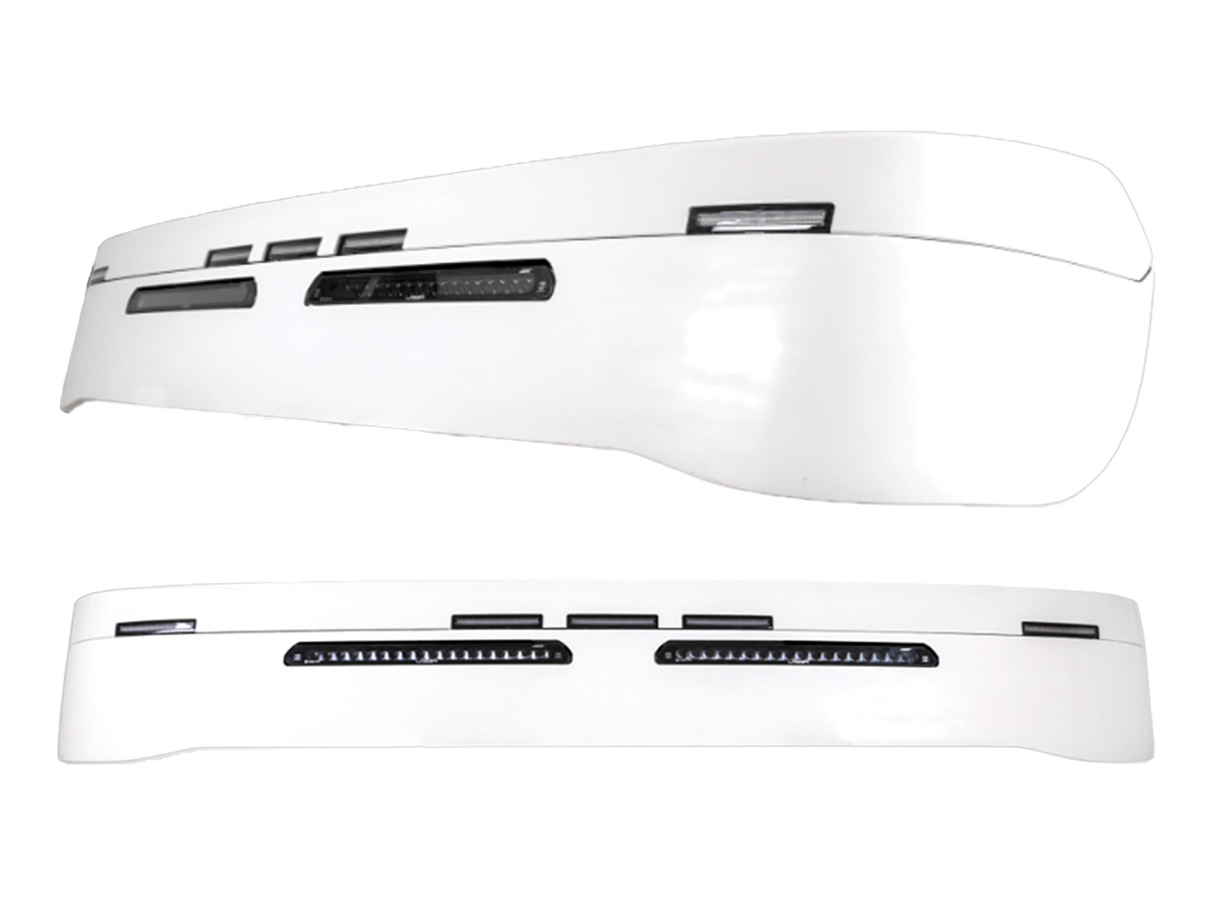 Solskydd 35 cm för Scania NG med Lazer Linear 18 Elite