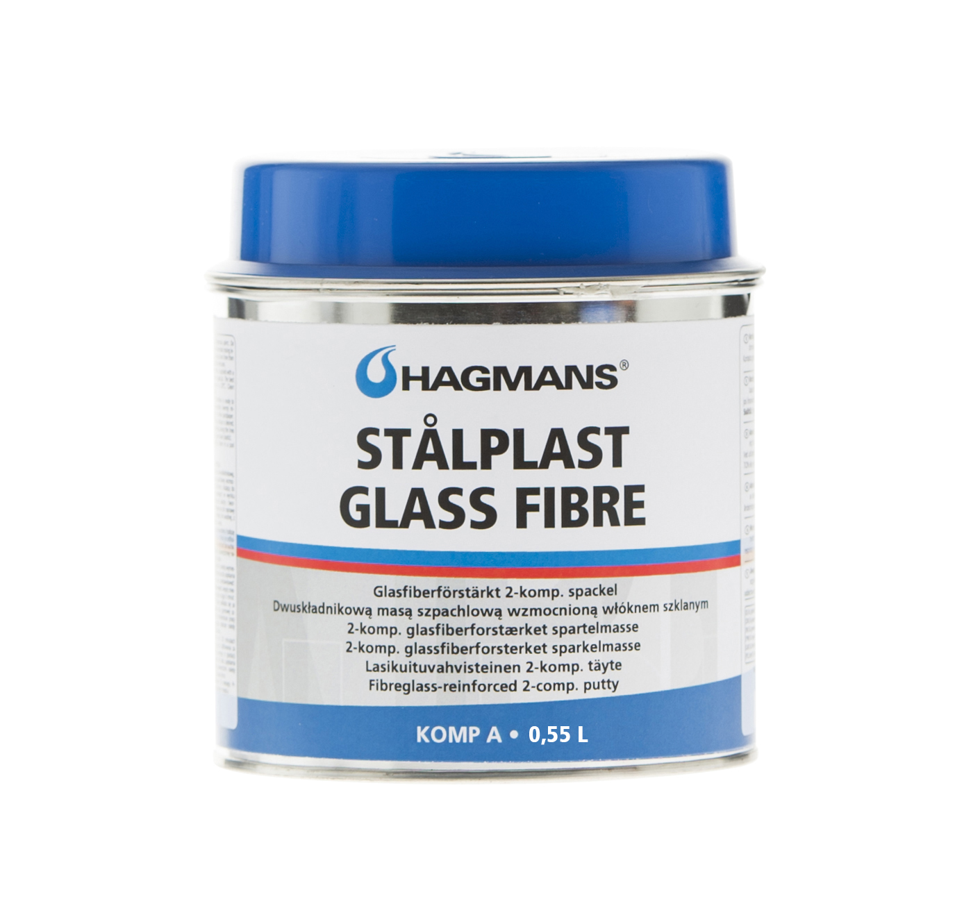 Stålplast Spackel Glass Fibre 0,55 L