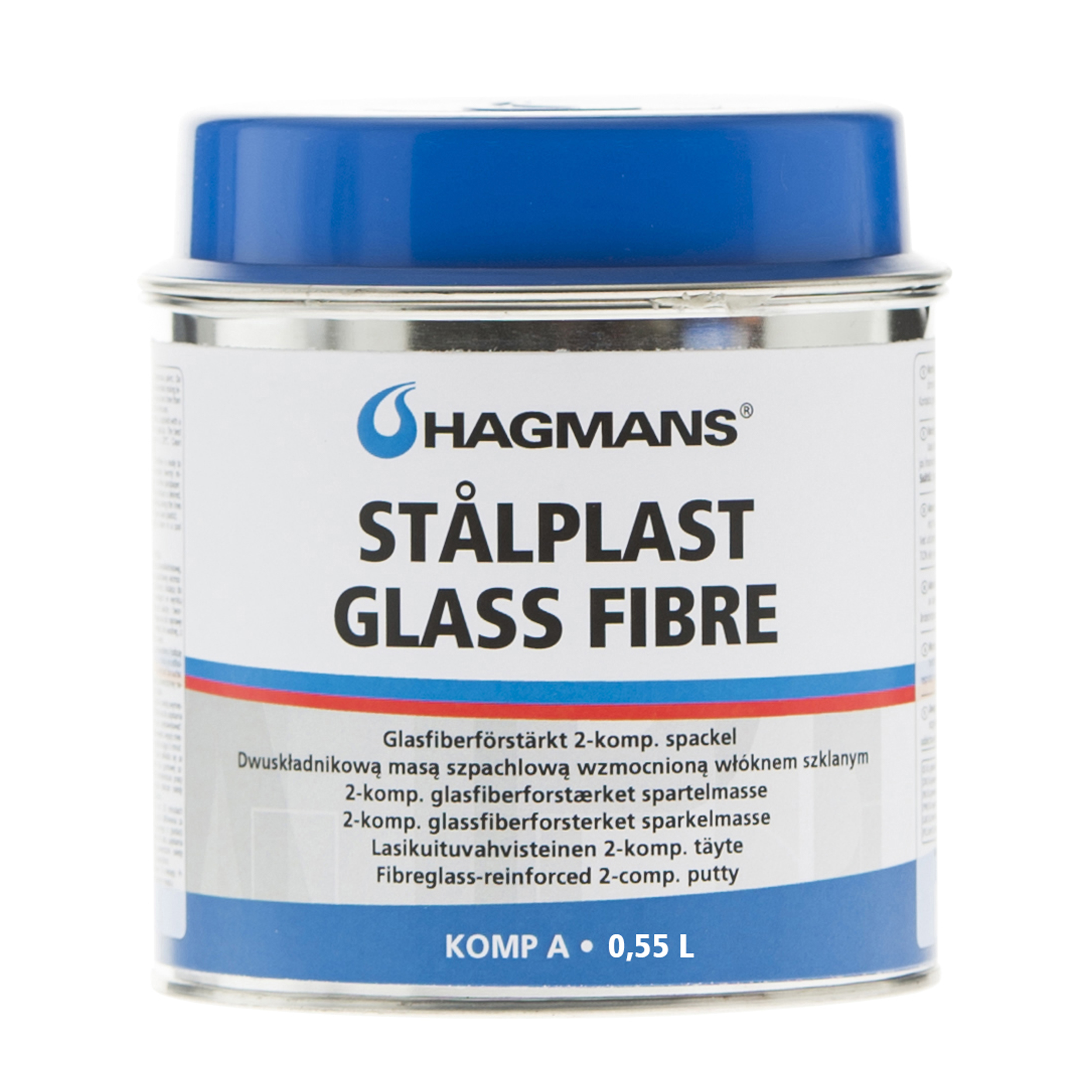 Stålplast Spackel Glass Fibre 0,55 L - 2