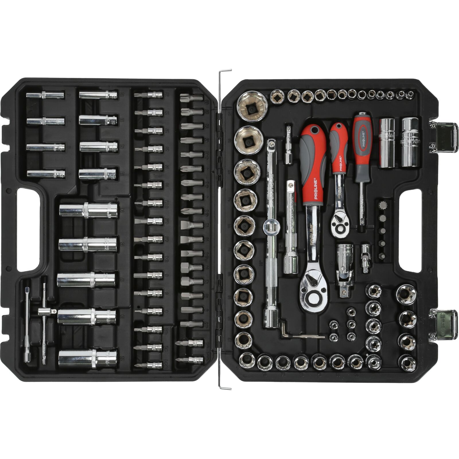 PROLINE TOOLS 113 Delars Hylssats, 12PT, CRV, S2, 1/2, 1/4 Driv, BMC, Proline - 6