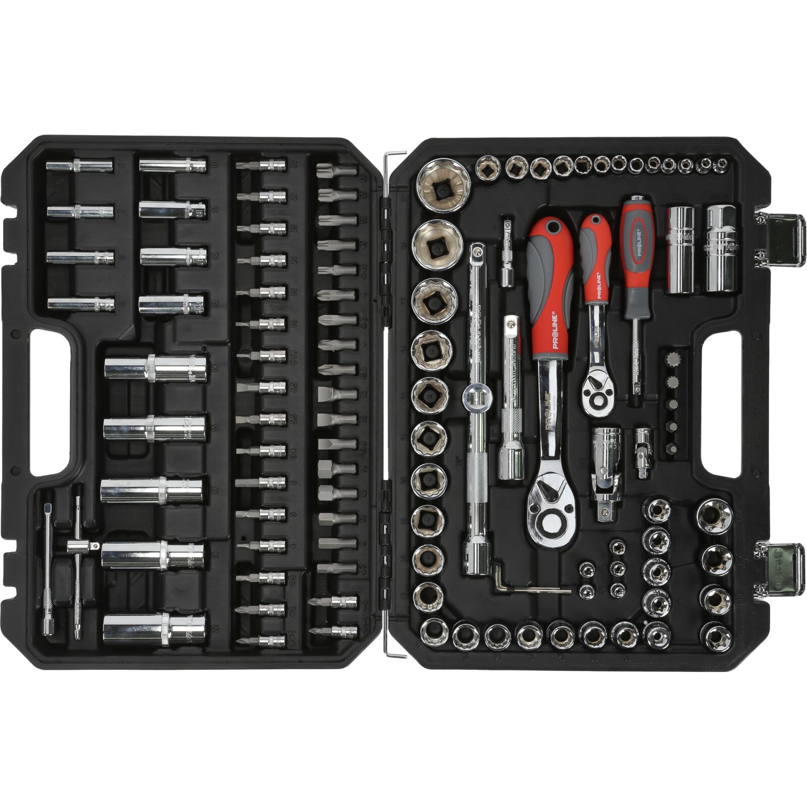 PROLINE TOOLS 113 Delars Hylssats, 12PT, CRV, S2, 1/2, 1/4 Driv, BMC, Proline - 3
