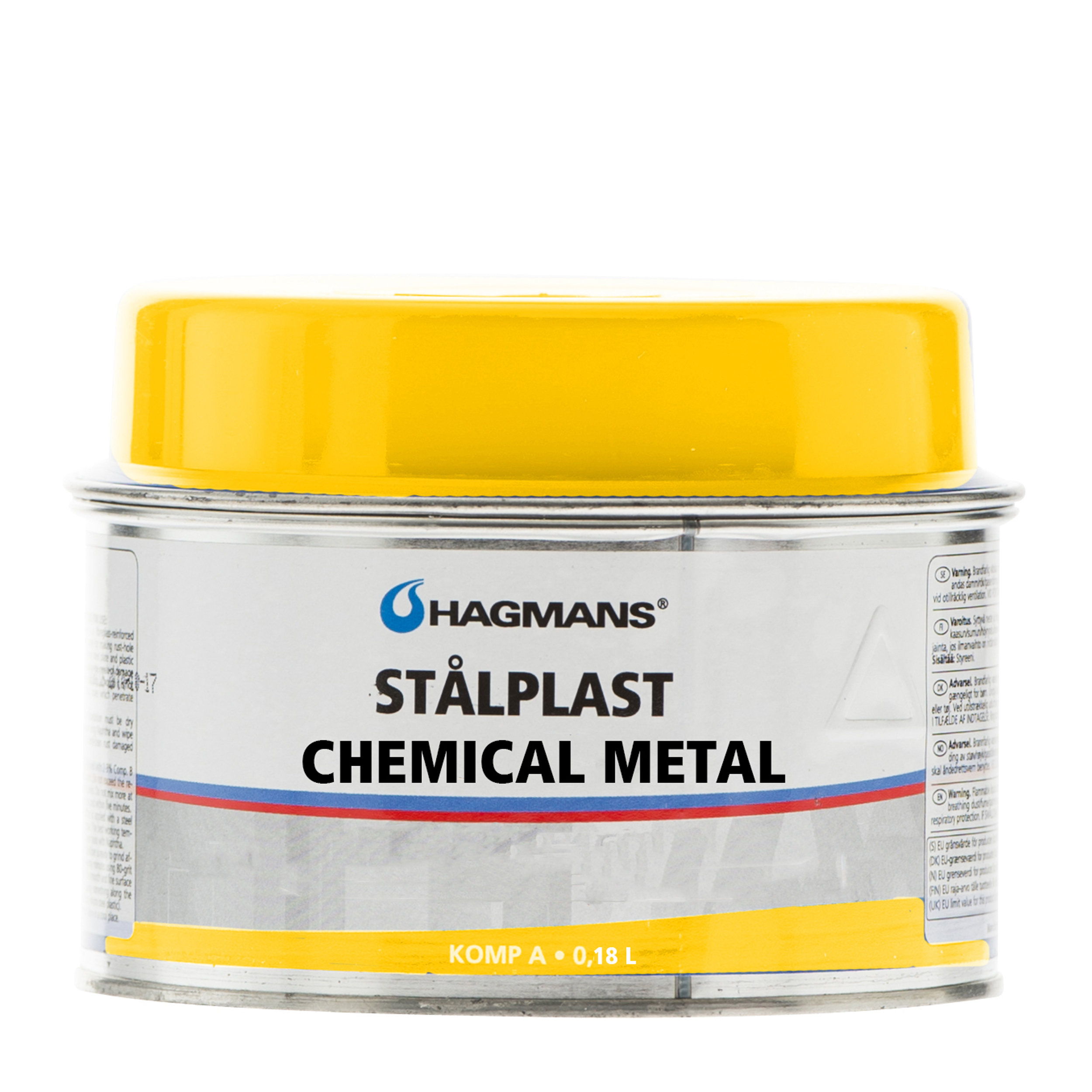 Stålplast Spackel Chemical Metal 0,18 L - 2