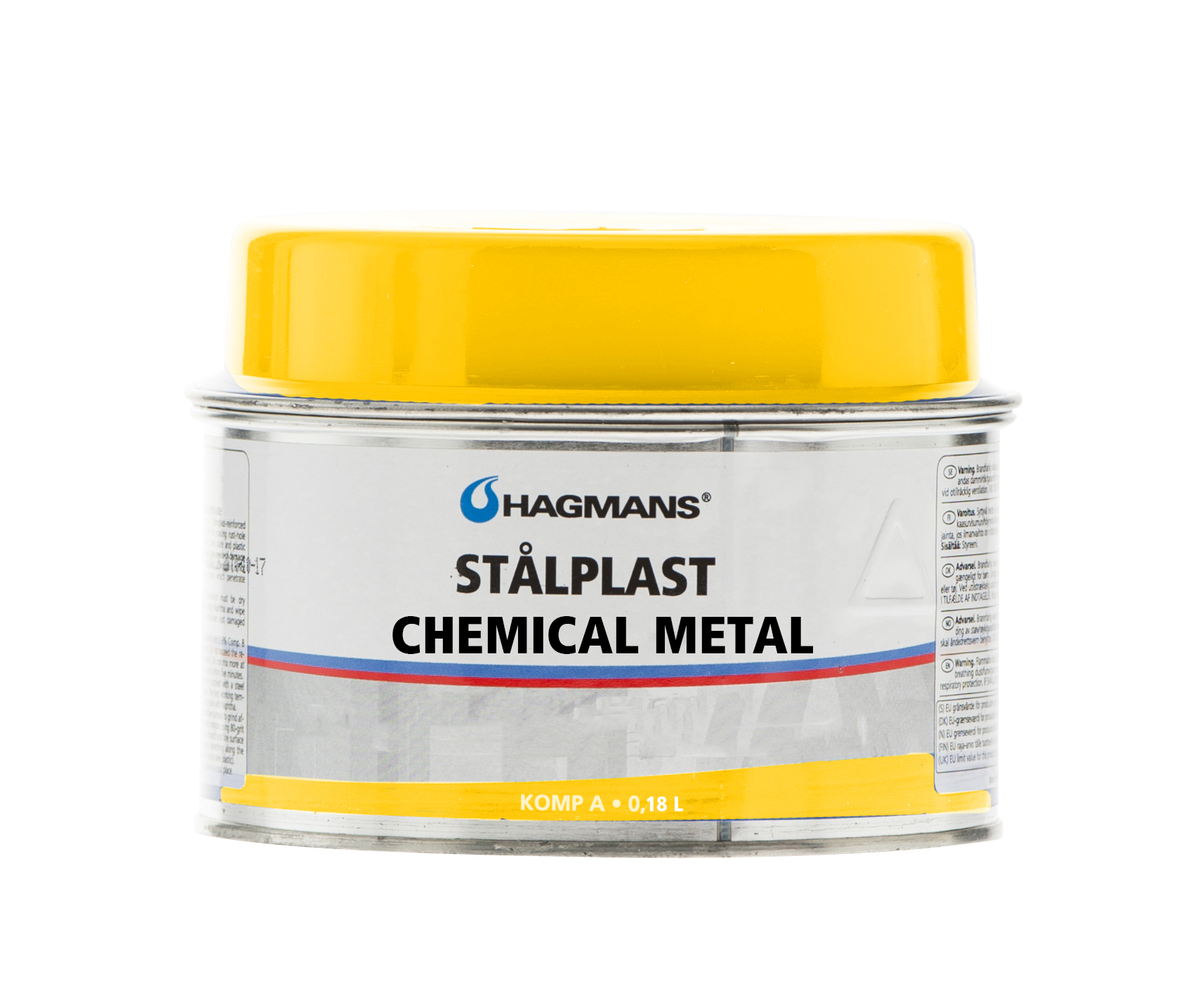 Stålplast Spackel Chemical Metal 0,18 L