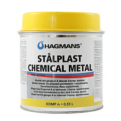 Stålplast Spackel Chemical Metal 0,55 L