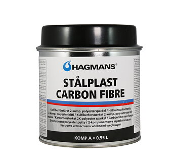 Stålplast Spackel Carbon Fiber 0,55 L
