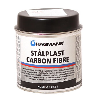 Stålplast Spackel Carbon Fiber 0,55 L