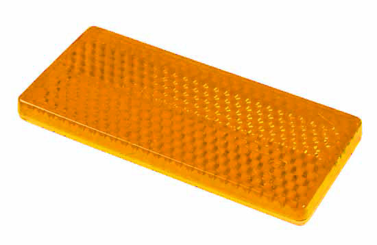 Reflex orange 69x31,5 mm självhäftande