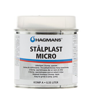 Stålplast Spackel Micro 0,55 L