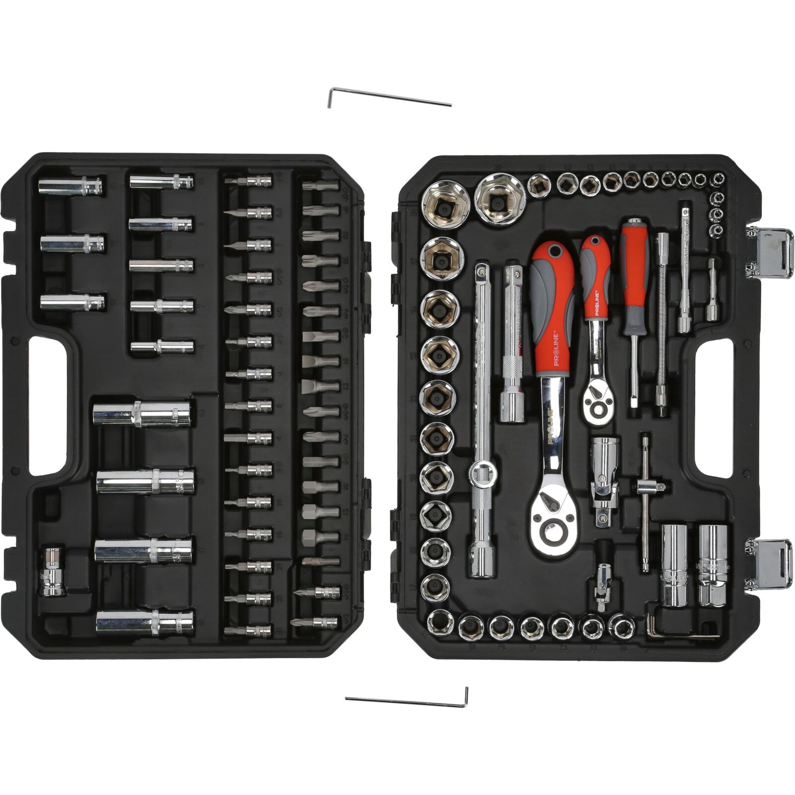 PROLINE TOOLS 94 Delars Hylssats, CRV, S2, 1/2, 1/4 Driv, BMC, Proline - 2