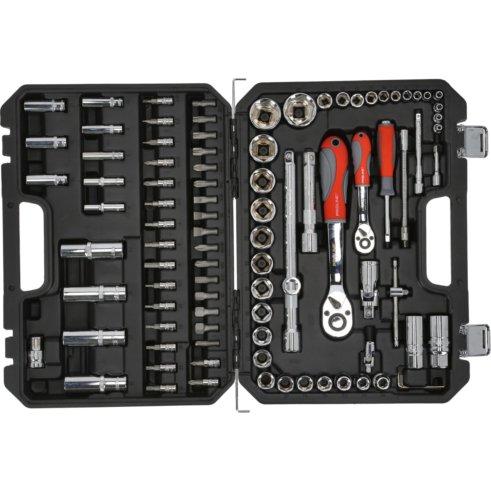 PROLINE TOOLS 94 Delars Hylssats, CRV, S2, 1/2, 1/4 Driv, BMC, Proline - 3