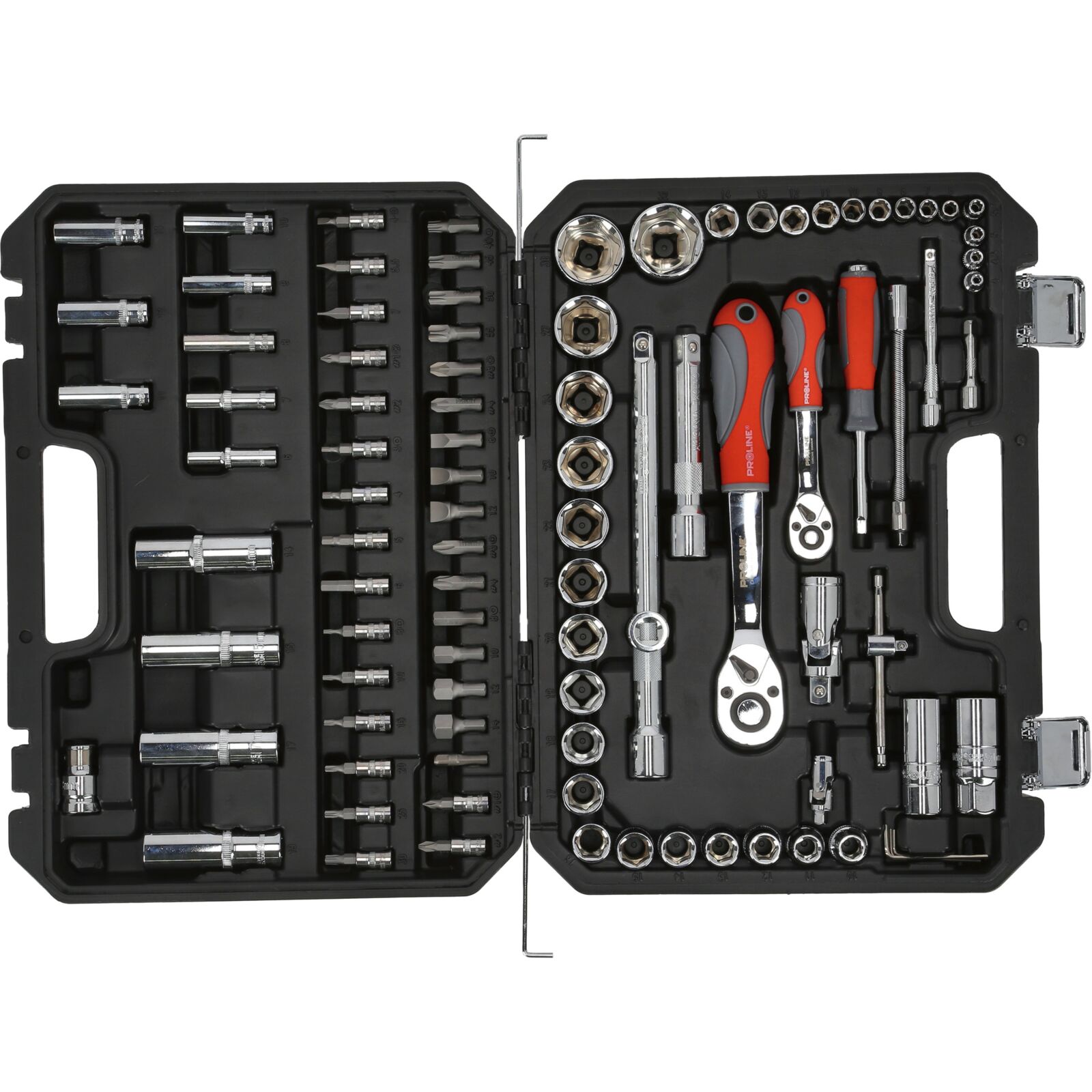 PROLINE TOOLS 94 Delars Hylssats, CRV, S2, 1/2, 1/4 Driv, BMC, Proline - 6