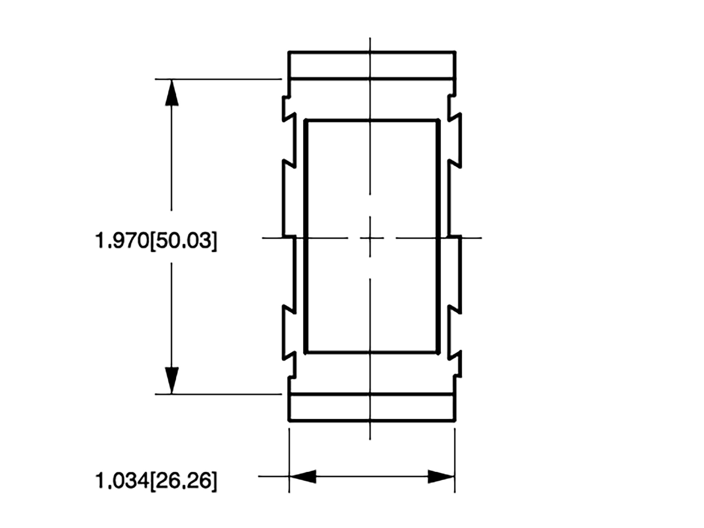 Carling modulpanel, mellanstycke - 2