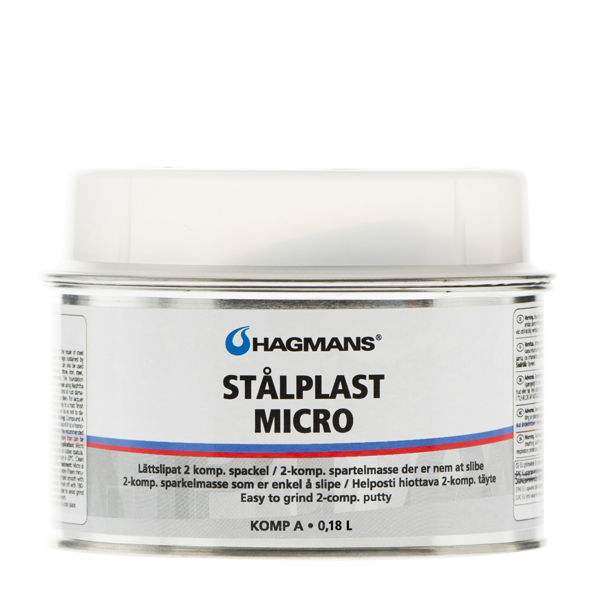 Stålplast Spackel Micro 0,18 L - 2