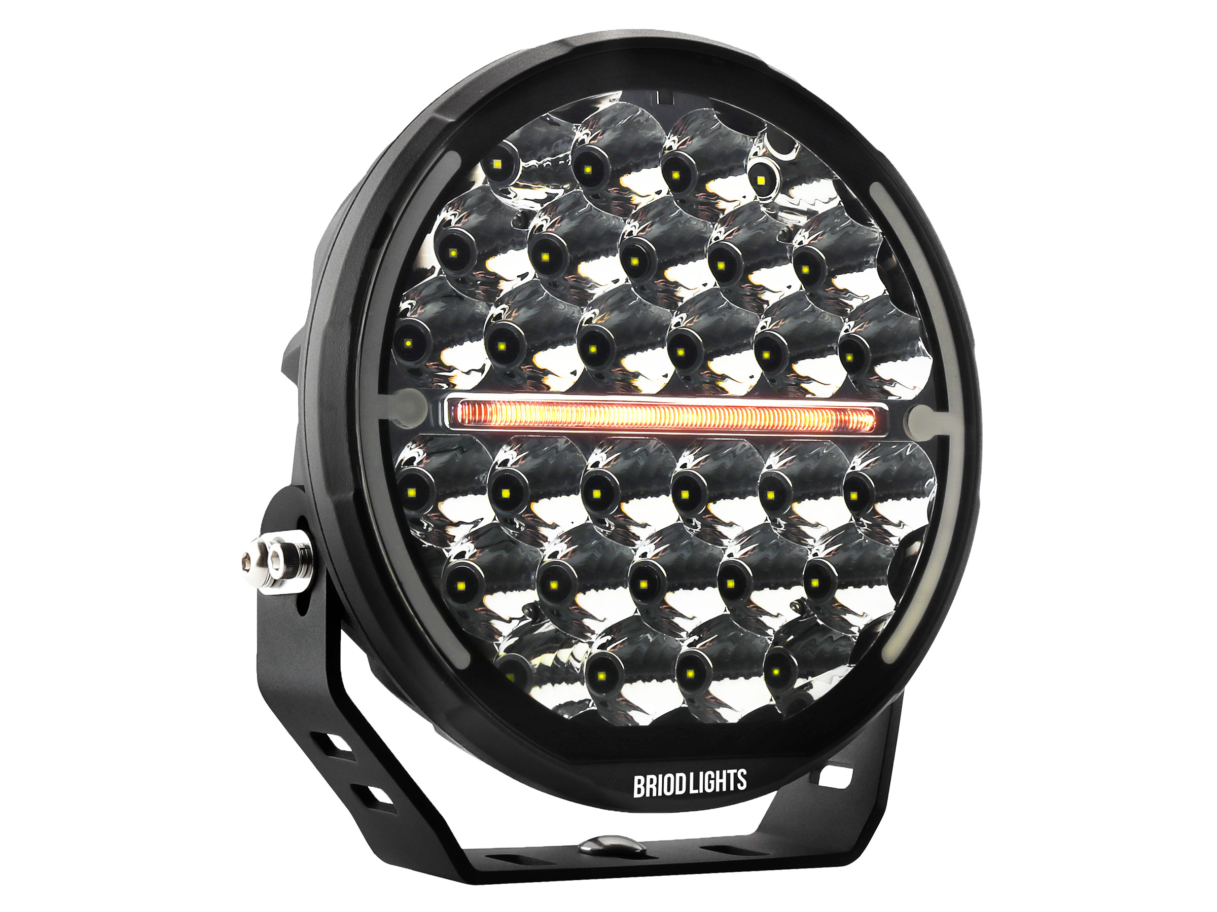 BriodLights ICE-X LED extraljus 218 mm 9"