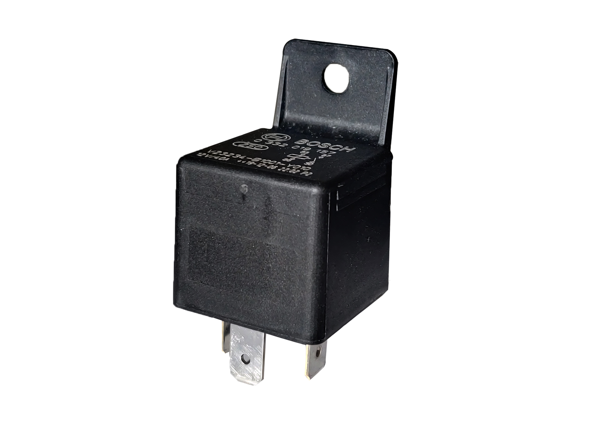 Relä Bosch 4-stifts 12V 30A m fäste - 3