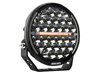BriodLights ICE-X LED extraljus 218 mm 9" – 4 st