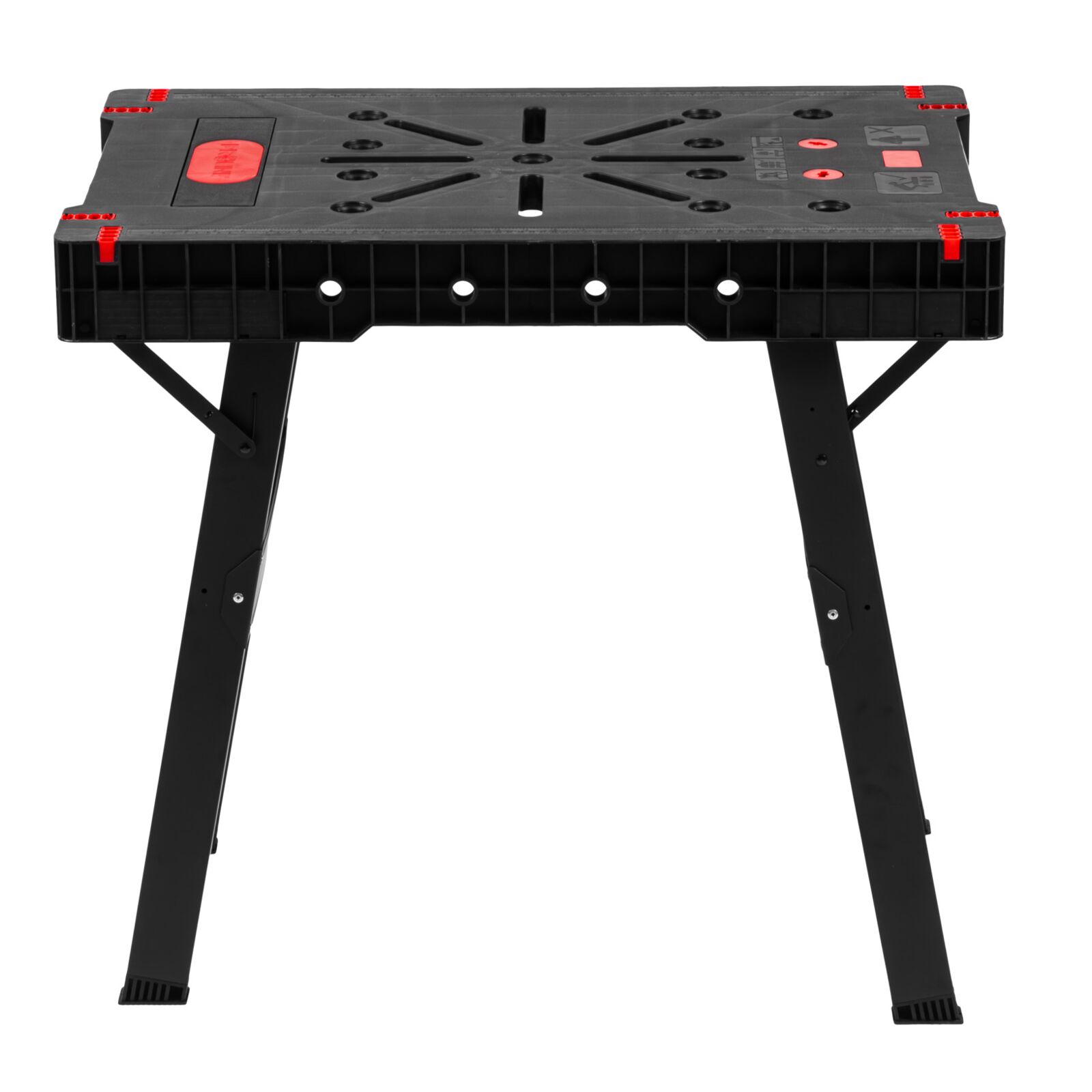PROLINE TOOLS Hopfällbart Arbetsbord 150 kg 860 x 550 mm Klämfästhål Länkningsbeslag Snabbfäste, Proline - 9
