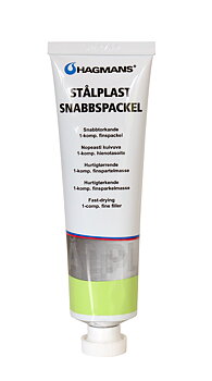 Stålplast Snabbspackel Tub 100 ML
