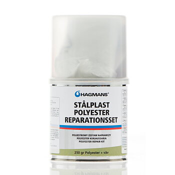 Stålplast Polyester reparationsset 250gr 1 SET